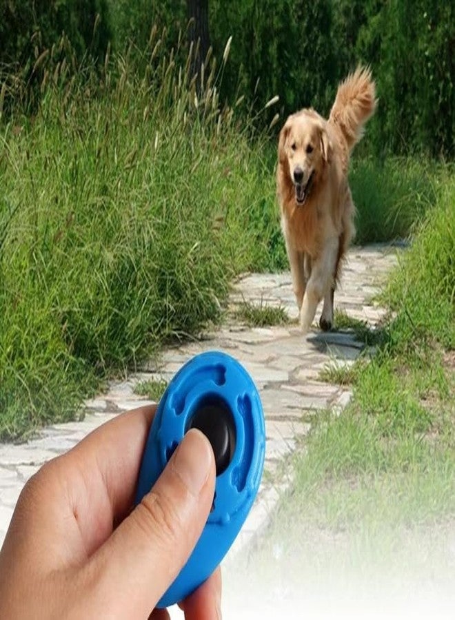 Mozff 2Pcs Pink Dog Clicker for Training Easy to Use with Button Dog Training Accessories Strong and Long-Lasting, Training and Behavior Aids - Image 3